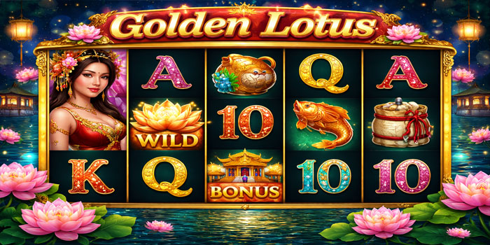 Teknik Aman Kejar Jackpot Slot Golden Lotus Tanpa Emosi