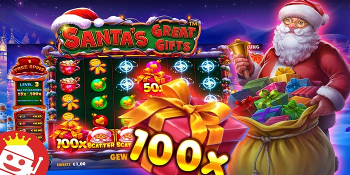 Strategi Kombinasi Spin Slot Santa’s Great Gifts Auto JP